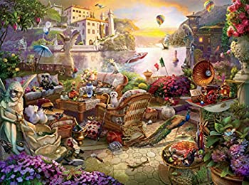 【中古】【輸入品・未使用】Ceaco SEEK AND FIND - ITALIAN TERRACE - 1000 PIECE PUZZLE