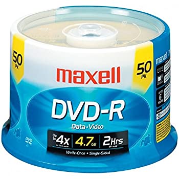 【中古】【輸入品・未使用】Maxell 16?x速度ブランドDVD - Rスピンドル