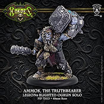 【中古】【輸入品・未使用】Hordes: Legion of Everblight Ammok the Truthbearer Blighted Ogrun キャラクター ソロ (樹脂とホワイトメタル)|スカイマーケットプラス