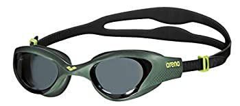 【中古】【輸入品・未使用】(One Size%ｶﾝﾏ% smoke-deep green-Black) - Arena Unisex 'The One' Swimming Goggles｜スカイマーケットプラス