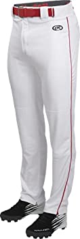 【中古】【インポート品・未当てはめる】Rawlings 若い者 ローンチ パイピング入り口・入口ベースボールズボン下 L 白いこと