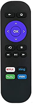 【中古】【輸入品・未使用】Roku RC108リモート、Netflix Sling Hulu Vuduチャンネルキー、Rokuストリーミングボックス用。Roku LT Roku HD、XD、XDS Roku N1 Roku 1 Roku 2