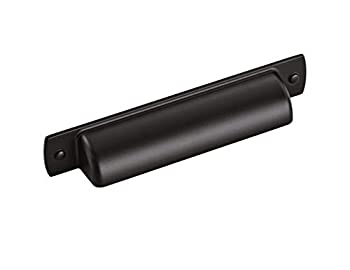 【中古】【輸入品・未使用】Amerock Rochdale 3-3/4インチ 96mm センターツーセンター フラットブラック キャビネットカッププル 10個パック