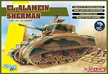 【中古】【輸入品・未使用】ドラゴン 1/35 第二次世界大戦 イギリス陸軍 エル・アラメイン シャーマン with マジックトラック プラモデル DR6617