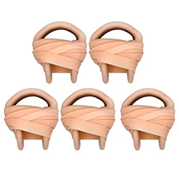 【中古】【インポート品・未当てはめる】(Five pack) - Swimming Nose Clip with String - Comfortable Soft Latex Plugs for Kids and Adults - Neutral Beige - by Splaqua