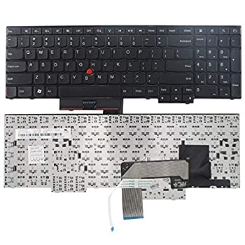 【中古】【インポート品・未当て嵌める】SUNMALL Laptop Keyboard Replacement for ThinkPad Edge E530 E530C E535 E545 Series Laptop 15.6 inch With the Number Keys Black US Layout