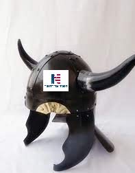 【中古】【インポート品・未当て嵌める】NAUTICALMART中つ世Viking Horns安全帽Reenactment Warrior Armor安全帽by