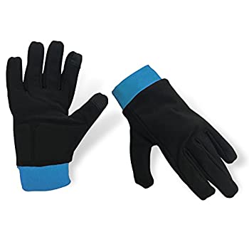 【中古】【輸入品・未使用】ColorFlow スケート用防水アイススケートグローブ 保護パッド付き タッチスクリーン指先 フリース裏地