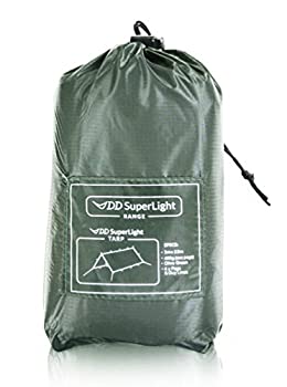 【中古】【輸入品・未使用】DD SuperLight Tarp スーパーライト タープ 軽量でコンパクト ハンモックシェルターにも最適 (Olive green) [並行輸入品]｜スカイマーケットプラス