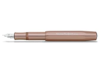 【中古】【インポート品・未当て嵌める】Kaweco AL 運動競技筆 さくら色ゴールド EF (極細) 万年筆-筆記具-日用品雑貨・文房具・手芸