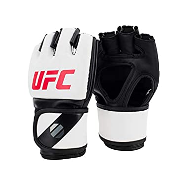 【中古】【輸入品・未使用】(Large/X-Large%ｶﾝﾏ% Black) - UFC 150ml MMA Gloves