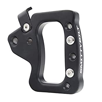 【中古】【輸入品・未使用】2007-2018ジープJK 2/4ドア用ブラックSmittybilt 76931アルミグラブハンドル、ブラック、フロントペア
