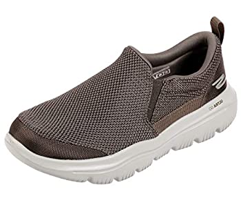 【中古】【輸入品・未使用】Skechers Men's GO Walk Evolution Ultra-Impeccable Sneaker%ｶﾝﾏ% Khaki%ｶﾝﾏ% 12 M US