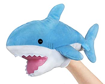 【中古】【輸入品・未使用】Ice King BearキュートブルーPlush Shark Hand Puppet???Stuffed Animal Toy???14?Inches Long｜スカイマーケットプラス