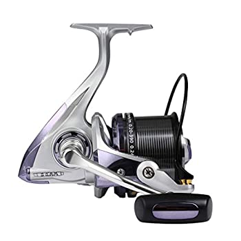 【中古】【インポート品・未当て嵌める】Diwa スピニングフィッシングリール 8000 10000 12000続きもの 真水塩水ビッグ競り合い 魚釣り 波乗り 12+1 ステンレス鋼 BB 70英国ポンド 最大限度ドラッ