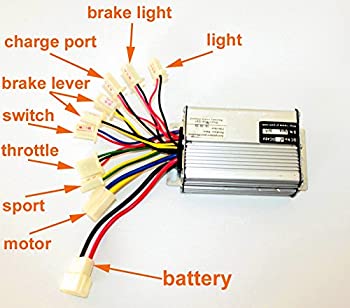 【中古】【輸入品・未使用】36V48V 1000Wスクーターブラシモーターコントローラ三輪車用モーターコントローラスクーターブラシ付きコントローラ (48V1000W) [並行輸入品]