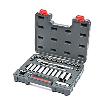 【中古】【輸入品・未使用】Crescent CTK30SETN 3/8%ﾀﾞﾌﾞﾙｸｫｰﾃ% Drive Socket Wrench Set%ｶﾝﾏ% Standard & Deep%ｶﾝﾏ% SAE & Metric (30 Piece) 141［並行輸入］