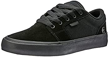 【中古】【インポート品・未当てはめる】Etnies (エトニーズ) Barge LS 滑るシューズ US 大きさ: 5 色つや: 黒いこと