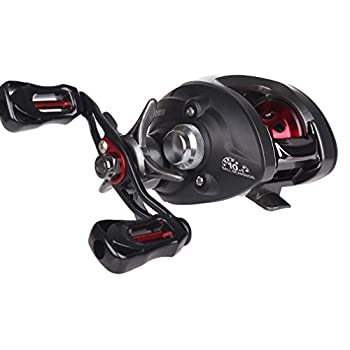 【中古】【インポート品・未当てはめる】Diwa Baitcasting Reel ? Carbon Fiber Drag 17.5 lbs - 11 + 1 Shielded Stainless Steel Ball Bearings - The Perfect Warrior for Bass Fishi