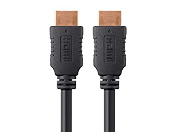 【中古】【輸入品・未使用】Monoprice ハイスピードHDMIケーブル - 30フィート - ブラック 4K@60Hz HDR、18Gbps、26AWG、YUV 4:4 - セレクトシリーズ