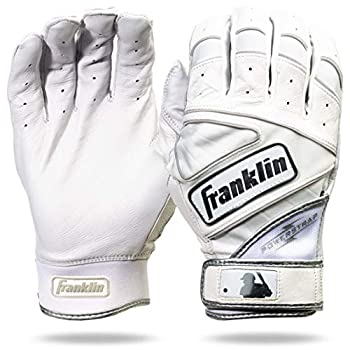 【中古】【輸入品・未使用】Franklin Sports MLBバッティンググローブ ? パワーストラップ クローム 大人用 メンズ + ユース バッティンググローブ ペア ? 野球 + ソフトボ｜スカイマーケットプラス