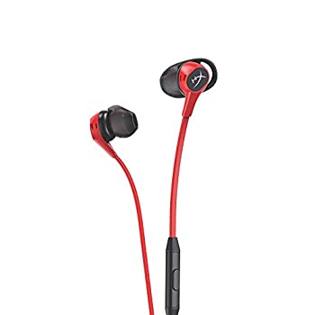 【中古】【インポート品・未当て嵌める】HyperX Cloud Earbuds ゲーミングイヤホン インラインマイクロホン Nintendo Switch 製造業者 2年引き受ける HX-HSCEB-RD 在宅仕え奉る テレ細工物 映像媒体話し合い