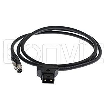 【中古】【輸入品・未使用】Eonvic D-Tap オス-ミニ XLR 4ピン ケーブル TVlogic Monitor ARRI RED カメラ用 (4ピン XLR ストレート 1M)