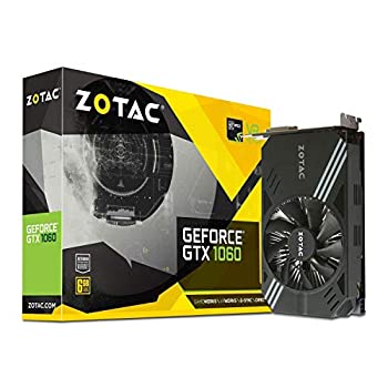 【中古】【インポート品・未当て嵌める】[ZOTAC] [GeForce GTX 1060 Mini%ｶﾝﾏ% ZT-P10600A-10L%ｶﾝﾏ% 6GB GDDR5 VR Ready Super Compact Gaming Graphics Card] (並行輸入品)