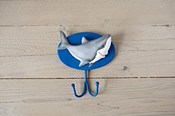 【中古】【インポート品・未当て嵌める】Borders Unlimited Fish \u0027N Sharks 西洋手ぬぐいまたは厚地の外套/書き付け御徒面子 ウォール引っかかり マルチ