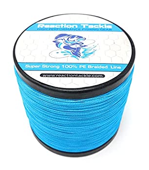 【中古】【輸入品・未使用】Reaction Tackle 編組釣り糸 シーブルー 80ポンド 1500ヤード