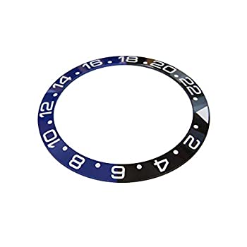 【中古】【輸入品・未使用】Rolex Oyster Perpetual GMT-Master II 腕時計用セラミックベゼル/インサート%ｶﾝﾏ% ブルー&ブラック。%ｶﾝﾏ%