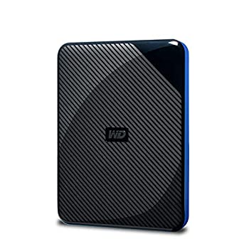 【中古】【インポート品・未当てはめる】WESTERNDIGITAL 携帯型 外後ばらい固定ディスク Gaming Drive Works with Playstation 4 Portable External Hard Drive (なおなお書き4 / なおなお書き4pro 相応う) (