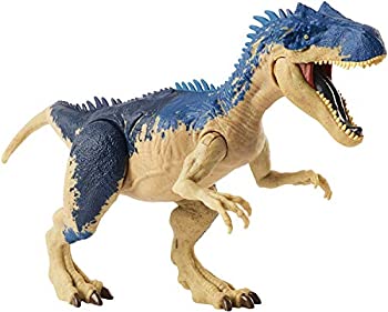 【中古】【輸入品・未使用】ジュラシック・ワールド 2019 %ﾀﾞﾌﾞﾙｸｫｰﾃ%ダイノ・ライバルズ%ﾀﾞﾌﾞﾙｸｫｰﾃ% デュアルアタック アクションフィギュア アロサウルス / JURASSIC WORL