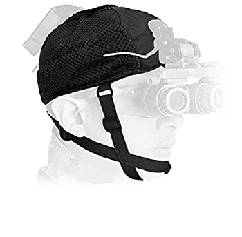 【中古】【インポート品・未当て嵌める】CRYE PRECISION - ナイトキャップ NVG マウント旗がしら - 黒いこと