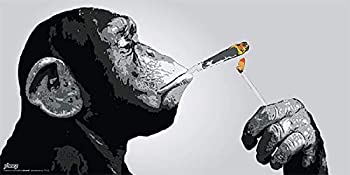 【中古】【輸入品・未使用】Steez Monkey喫煙ジョイント・デコレーション・ミュージックUrban Graffiti Art Print（Unframed 12x24ポスター） [並行輸入品]｜スカイマーケットプラス 7,655円