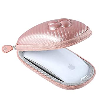 【中古】【輸入品・未使用】Koonice ハードケース Apple Magic Mouse (I and II 第2世代)対応 カラビナ付き (シルバー)