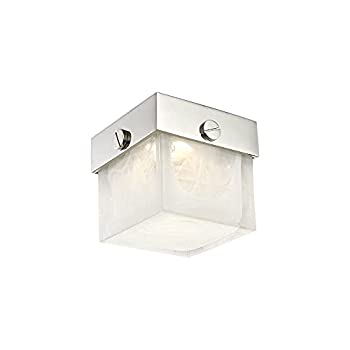 【中古】【輸入品・未使用】Hudson Valley Lighting 1460-PN ペティLEDフラッシュマウント 光沢ニッケル仕上げ
