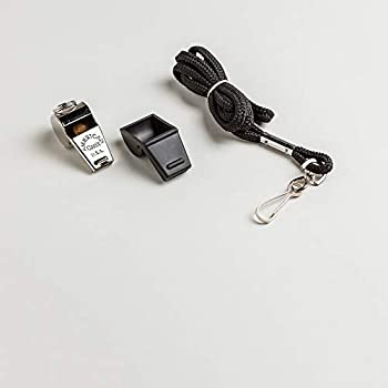 【中古】【インポート品・未当て嵌める】American Whistle Corporation アメリカンクラシックホイッスル 126デシベルソリッド金管楽器呼び笛 幽客ydと安全性のあるなT心付け付き添い人 亜米利加製 (ブ