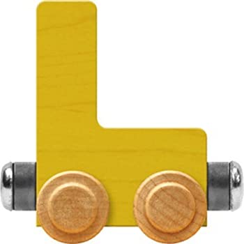 【中古】【輸入品・未使用】Maple Landmark NameTrain Bright Letter Car L - アメリカ製 (イエロー)|スカイマーケットプラス