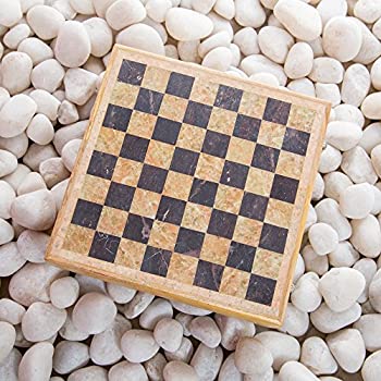 【中古】【輸入品・未使用】[ラスティシティ]Rusticity Marble Chess Set with Folding Board and Chess Pieces | Handmade | MWGC000002 [並行輸入品]