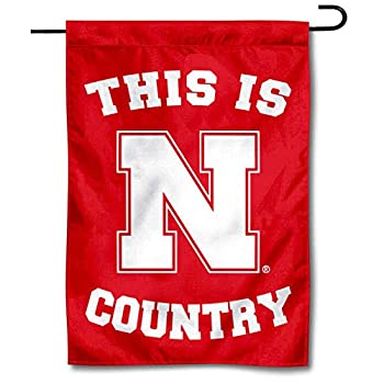 【中古】【輸入品・未使用】College Flags & Banners Co. ネブラスカ・コーンハスカーズ This is Husker カントリーガーデンフラッグ|スカイマーケットプラス
