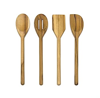 【中古】【輸入品・未使用】Lipper International 726 Teak Wood Kitchen Tools for Cooking%ｶﾝﾏ% 4-Piece Set%ｶﾝﾏ% 11%ﾀﾞﾌﾞﾙｸｫｰﾃ% Long 14,438円