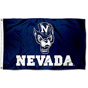 【中古】【インポート品・未当て嵌める】College Flags \u0026 Banners Co. ネバダ 狼容器に並べる 米国海軍 青み 狼 ロゴタイプ 信号旗
