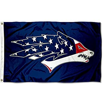 【中古】【インポート品・未当てはめる】Nevada Wolfpack USA Flag Patriotic College信号旗