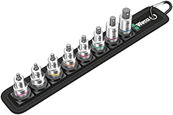 【中古】【インポート品・未当てはめる】Wera 05003974001 Belt B Imperial 1 Bit Socket Set%ｶﾝﾏ% 3/8%ﾀﾞﾌﾞﾙｸｫｰﾃ%%ｶﾝﾏ% HF%ｶﾝﾏ% (Pack of 9) 141［並行輸入］