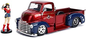 【中古】【輸入品・未使用】1951 Mercury Matt Green with Harley Quinn Diecast Figure DC Comics Bombshells Series 1/24 Diecast Model Car by Jada 30456
