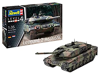 【中古】【輸入品・未使用】ドイツレベル 1/35 ドイツ陸軍 レオパルド 2A6/A6 プラモデル 03281