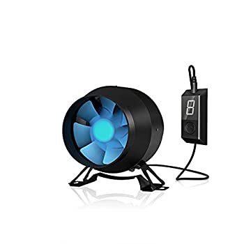 【中古】【輸入品・未使用】TerraBloom 4%ﾀﾞﾌﾞﾙｸｫｰﾃ% Inline Duct Fan%ｶﾝﾏ% Quiet Energy Saving EC Motor with 0-100% Adjustable Speed Control. for Ventilation%ｶﾝﾏ% Ex