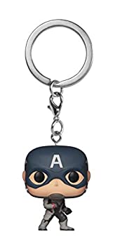 【中古】【輸入品・未使用】Pocket Pop Avengers Endgame Captain America Vinyl Figure Keychain