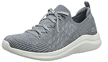 【中古】【輸入品・未使用】(スケッチャーズ) Skechers レディース ウルトラフレックス2.0 スニーカー%ｶﾝﾏ% グレー%ｶﾝﾏ% 5.5